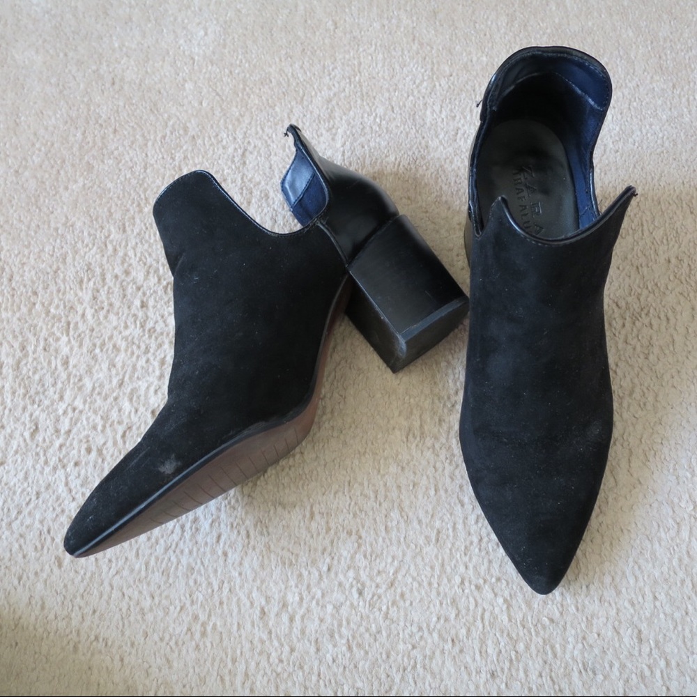 Zara Cutout Booties